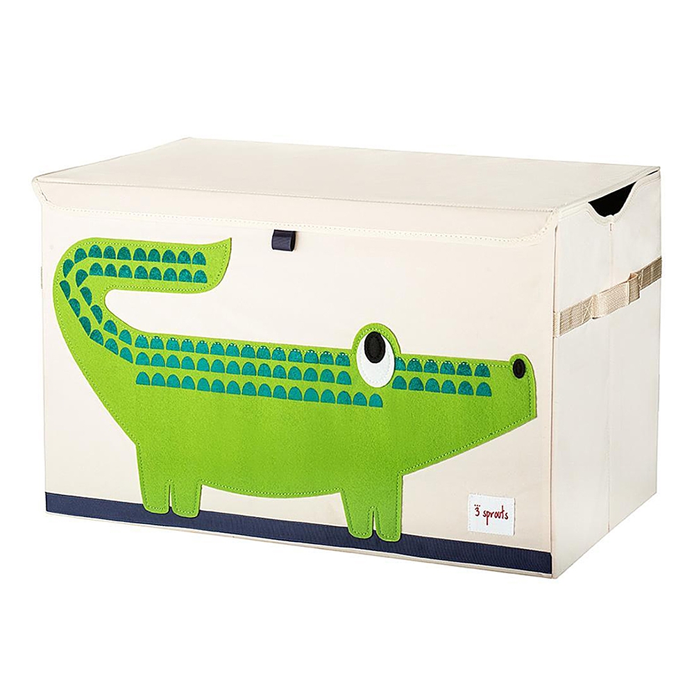 3 Sprouts - Collapsible Toy Chest Storage Bin for Kids Playroom