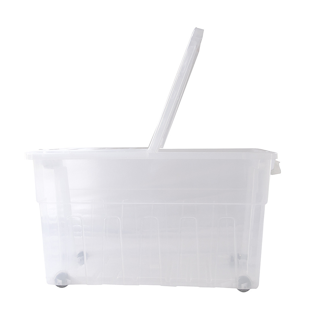 Best Buy: Paragon Plastic Divided Storage Box Tote w/ Wheels (10 Pack)  7420/1-10pack