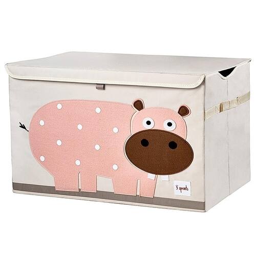 3 Sprouts - Collapsible Toy Chest Storage Bin for Kids Playroom