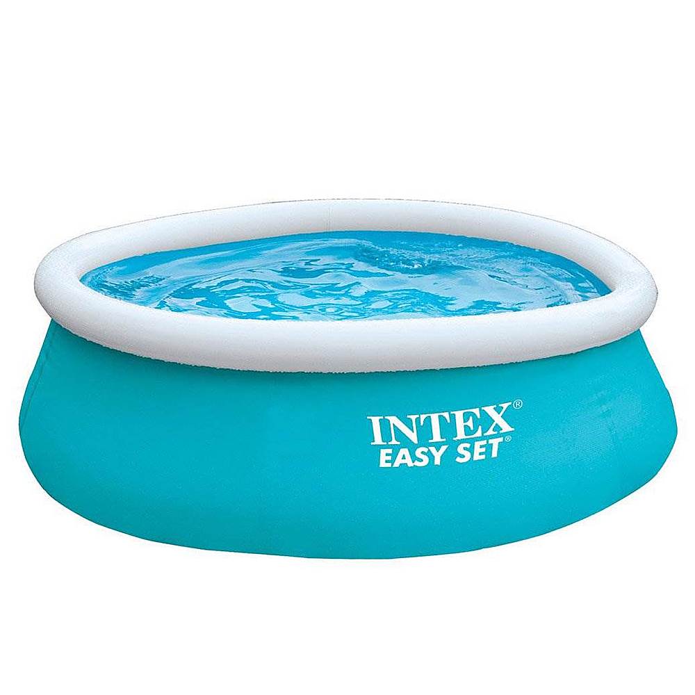 Intex - 6ft x 20in Easy Set Inflatable Outdoor Kids Swimming Pool - Multi