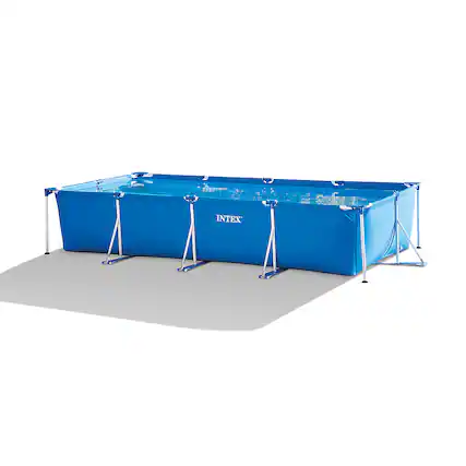 Alt View 11. Intex - Kids Rectangular Frame Outdoor Above Ground Swimming Pool.