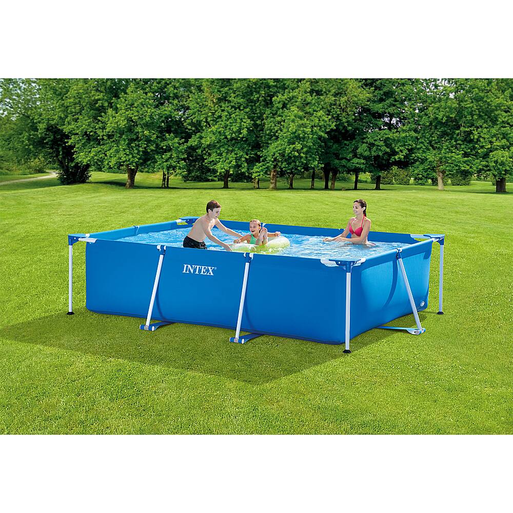 Alt View 14. Intex - Kids Rectangular Frame Outdoor Above Ground Swimming Pool.
