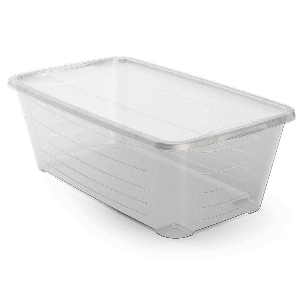 Alt View 11. Life Story - Rectangular Clear Plastic Storage Shoe Box, 4 Pack.