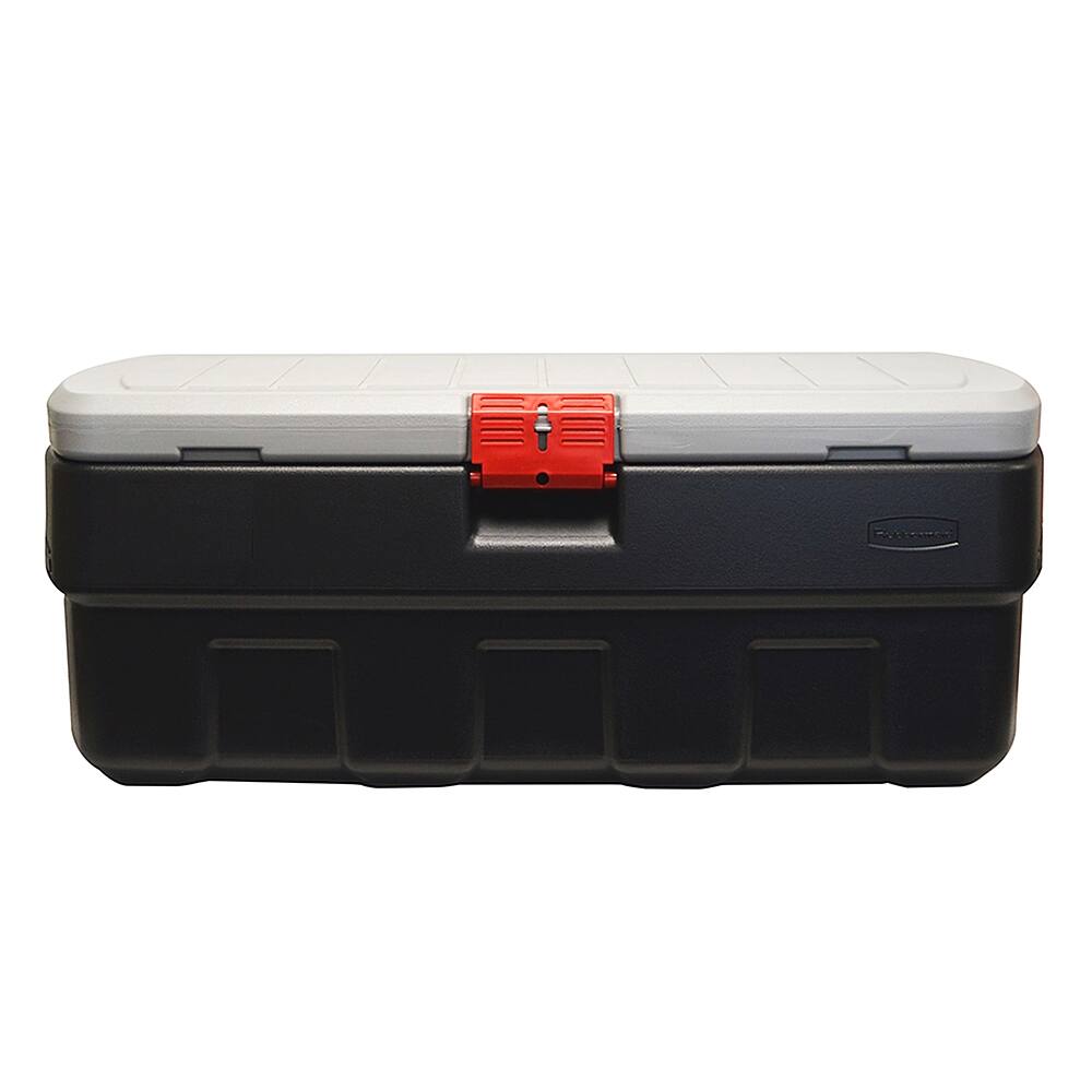 Alt View 11. RubberMaid - Action Packer Lockable Latch Storage Box Container - Black.