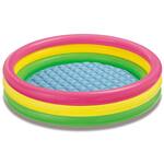 Intex - Inflatable Sunset Glow Colorful Backyard Kids Vinyl Play Pool
