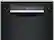 Alt View 2. Bosch - 300 Series 18" Front Control Smart Built-In Dishwasher with 3rd Rack and 46 dBA - Black.