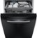 Alt View Zoom 18. Bosch - 300 Series 18" ADA Front Control Built-In Dishwasher with 3rd Rack, HomeConnect, 46 dBA - Black.