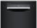 Alt View Zoom 22. Bosch - 300 Series 18" Front Control Smart Built-In Dishwasher with 3rd Rack and 46 dBA - Black.