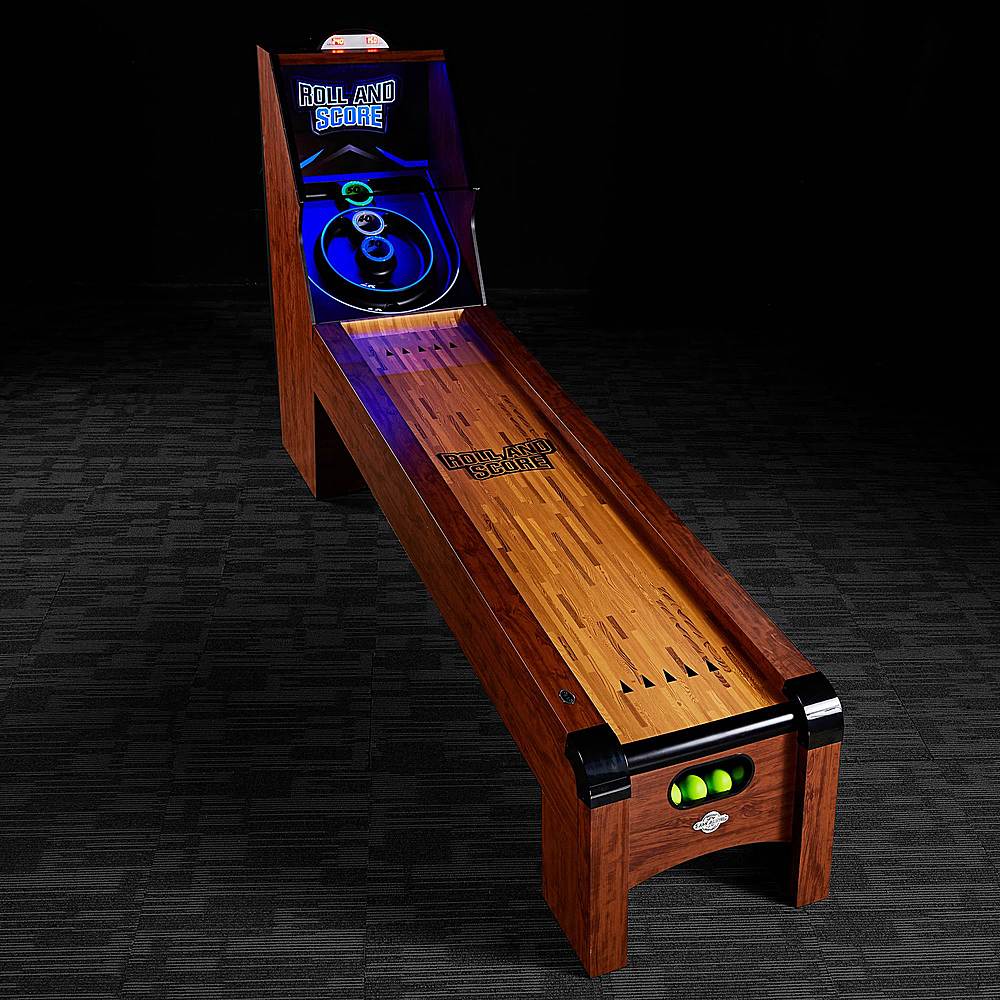 Lancaster Gaming Company - Classic Arcade Roll and Score Machine Table - Brown/Black