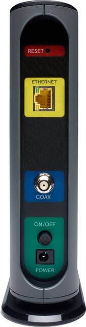 Left Zoom. Motorola - MB8611 32x8 DOCSIS 3.1 Cable Modem 2.5 GB Ethernet - Black.