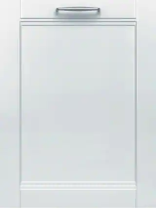 Front. Bosch - 800 Series 24" Top Control Smart Built-In Dishwasher with 3rd Rack and 42 dBA - Custom Panel Ready.
