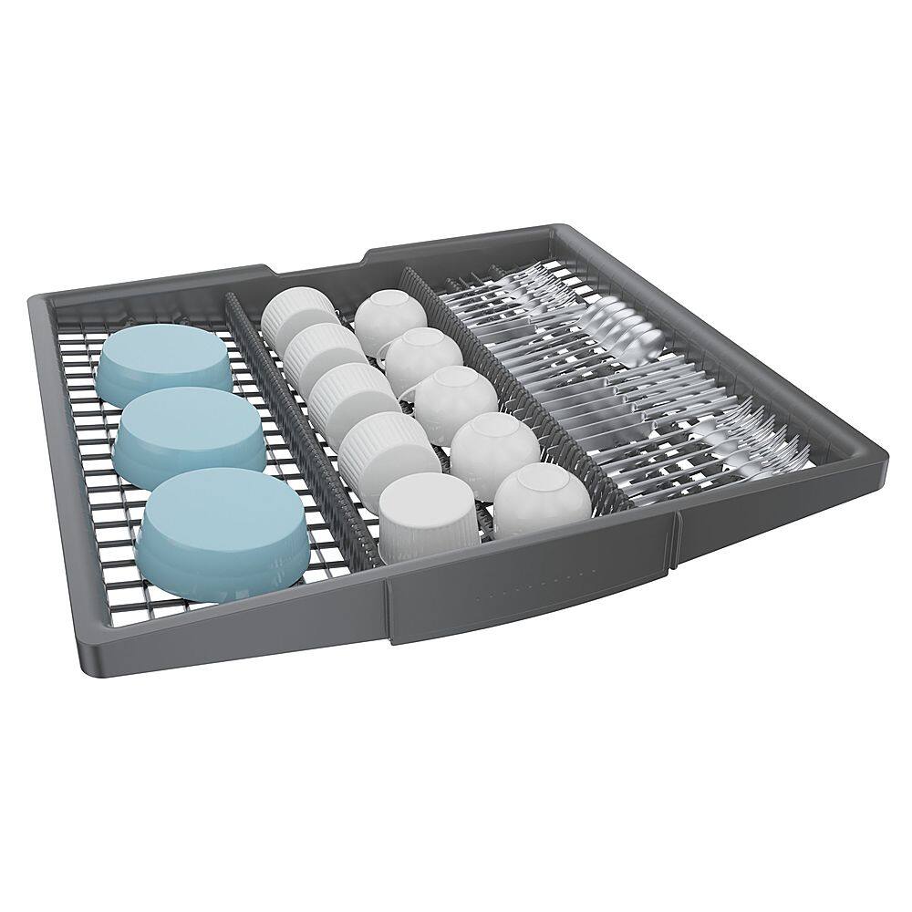 Alt View 15. Bosch - 800 Series 24" Top Control Smart Built-In Dishwasher with 3rd Rack and 42 dBA - Custom Panel Ready.