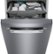 Alt View Zoom 22. Bosch - 800 Series 18" Front Control Smart Built-In Stainless Steel Tub Dishwasher with 3rd Rack, 44 dBA - Stainless steel.