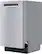 Alt View 23. Bosch - 800 Series 18" Front Control Smart Built-In Stainless Steel Tub Dishwasher with 3rd Rack, 44 dBA - Stainless steel.