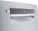 Alt View 1. Bosch - 800 Series 18" Front Control Smart Built-In Stainless Steel Tub Dishwasher with 3rd Rack, 44 dBA - Stainless steel.