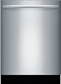 Bosch - 800 Series 24" Top Control Smart Built-In Dishwasher with CrystalDry, 3rd Rack and 42 dBA - Silver