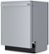 Left Zoom. Bosch - 800 Series 24" Top Control Smart Built-In Dishwasher with CrystalDry, 3rd Rack and 42 dBA - Silver.