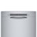 Alt View Zoom 18. Bosch - 300 Series 24" Front Control Smart Built-In Dishwasher with 3rd Rack and 46 dBA - Silver.