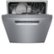 Alt View Zoom 19. Bosch - 300 Series 24" Front Control Smart Built-In Dishwasher, 46 dBA - Silver.