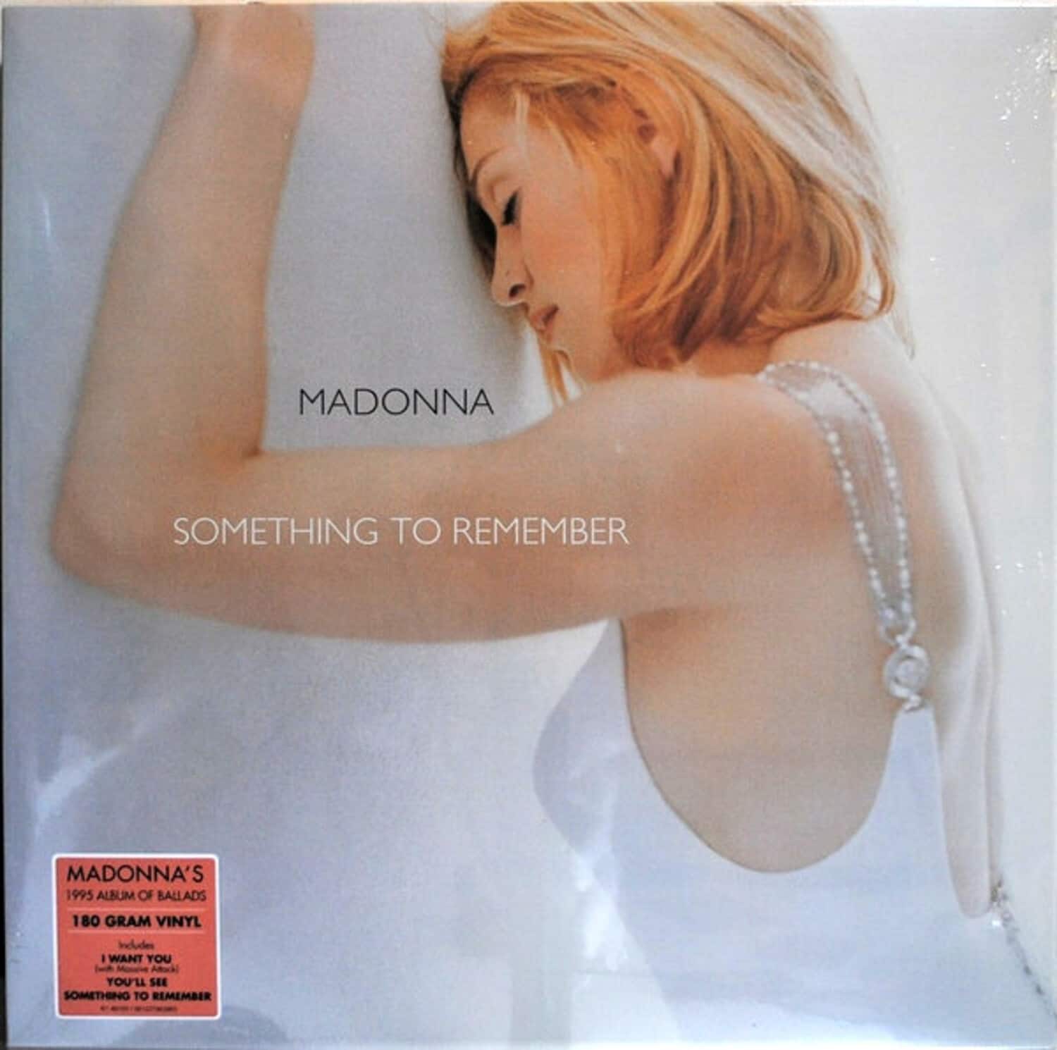 MADONNA SOMETHING TO REMEMBER MADONNA'S 1995 ALBUM OF BALLADS 180 GRAM VINYL Includes I WANT YOU YOU'LL SEE SOMETHING TO REMEMBER