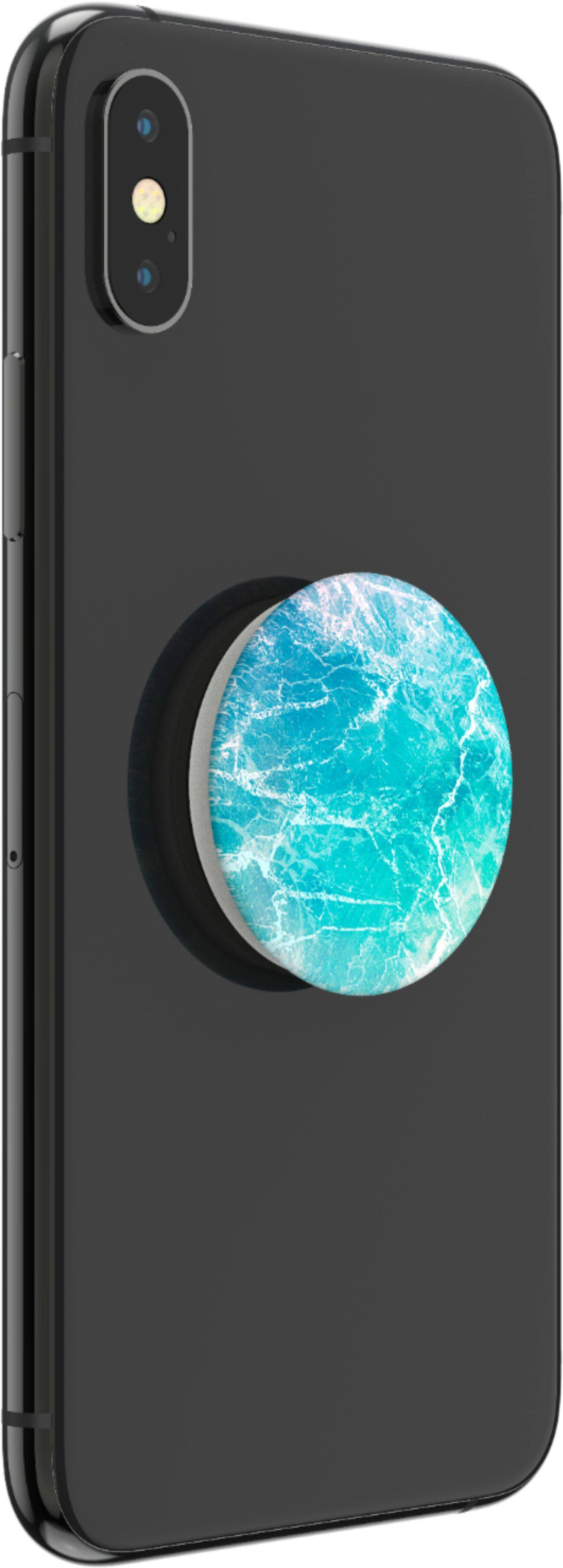 Alt View 12. PopSockets - PopGrip Cell Phone Grip and Stand - Ocean View.