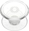 Front. PopSockets - PopGrip Cell Phone Grip & Stand - Clear.