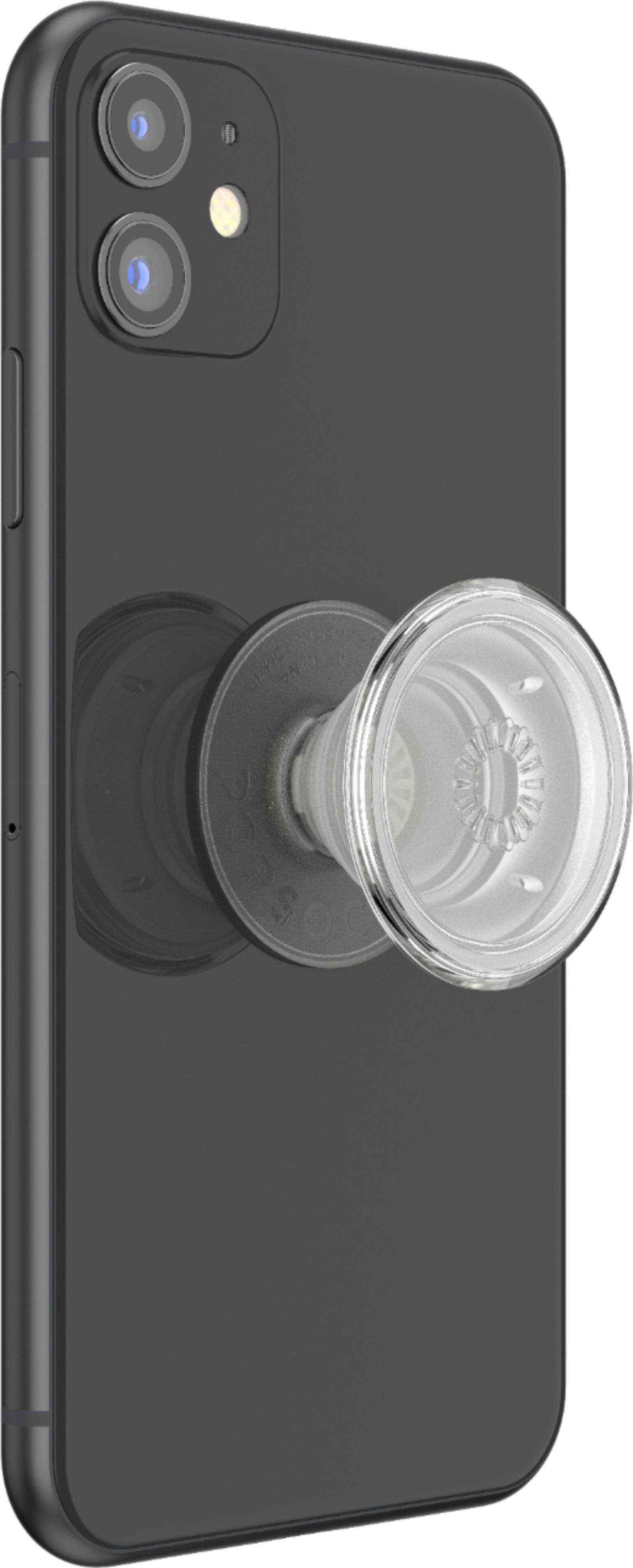 Alt View 11. PopSockets - PopGrip Cell Phone Grip & Stand - Clear.