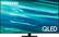 Front. Samsung - 85" Class Q80A Series QLED 4K UHD Smart Tizen TV - Titan Black.