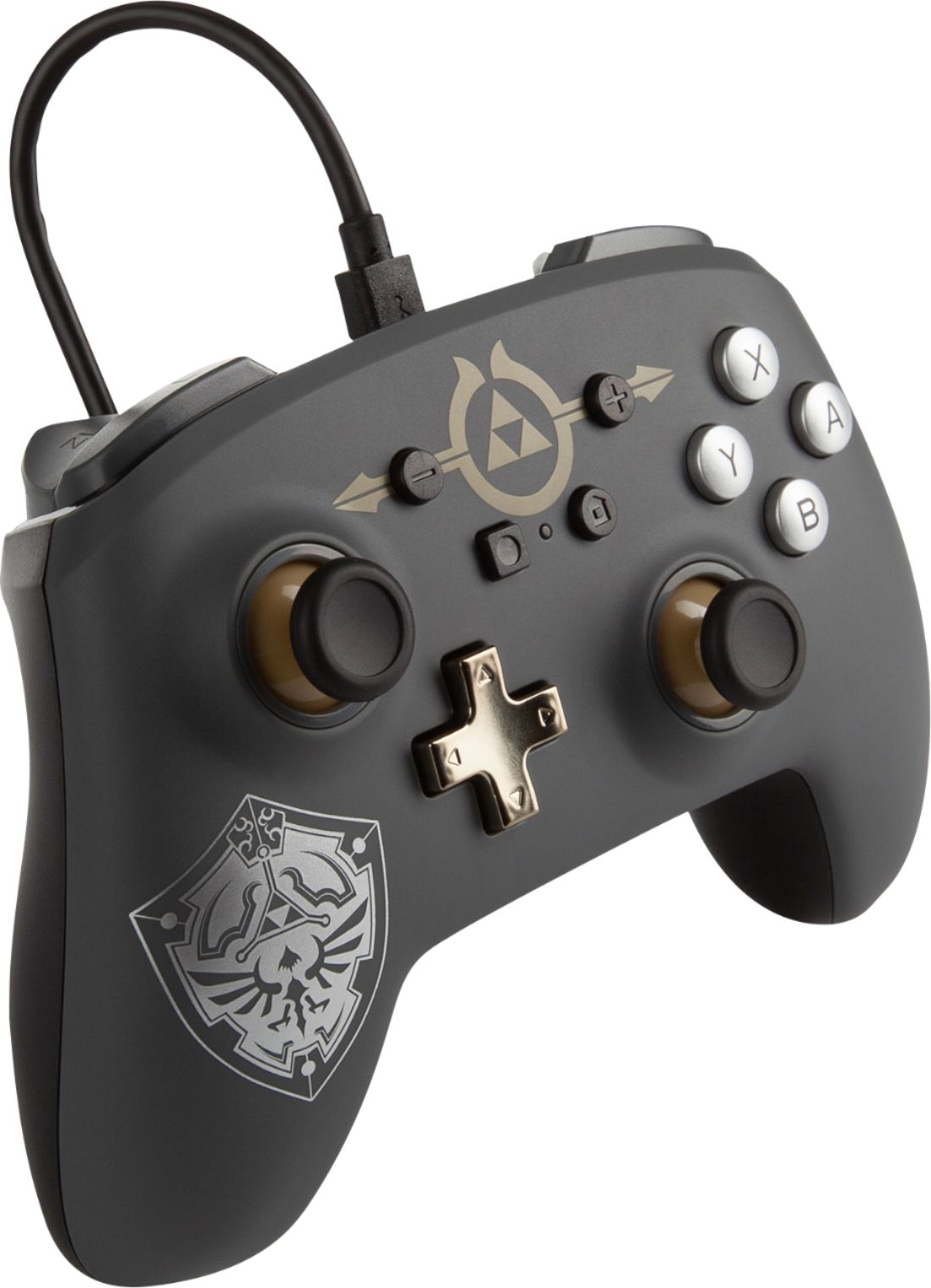 Enhanced Wireless Controller for Switch - Hylian Crest - Hardware -  Nintendo - Nintendo Official Site