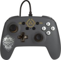PowerA - Enhanced Wired Controller for Nintendo Switch - Hylian Shield - Front_Zoom
