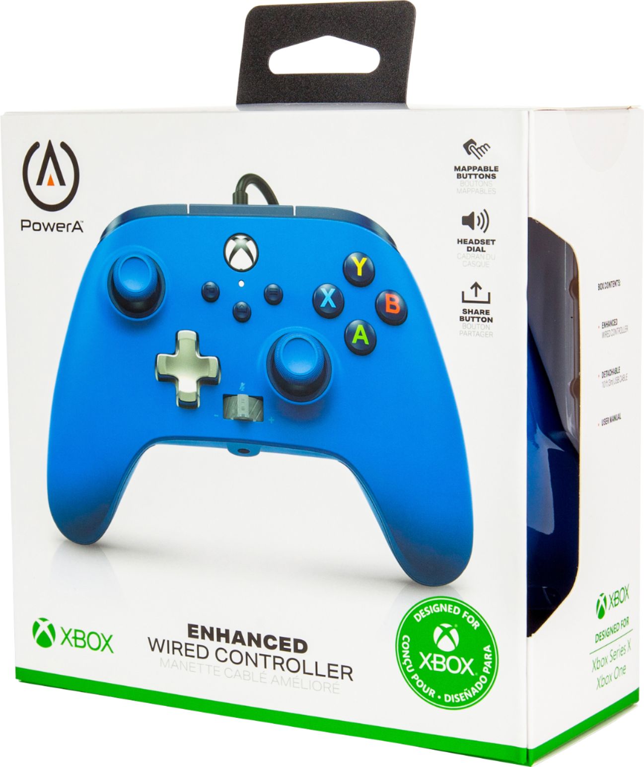 PowerA Enhanced Wired Controller for Xbox One PC- Minecraft Edition LIMITED  for sale online