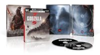 Front Standard. Godzilla [SteelBook] [Includes Digital Copy] [4K Ultra HD Blu-ray/Blu-ray] [Only @ Best Buy] [2014].