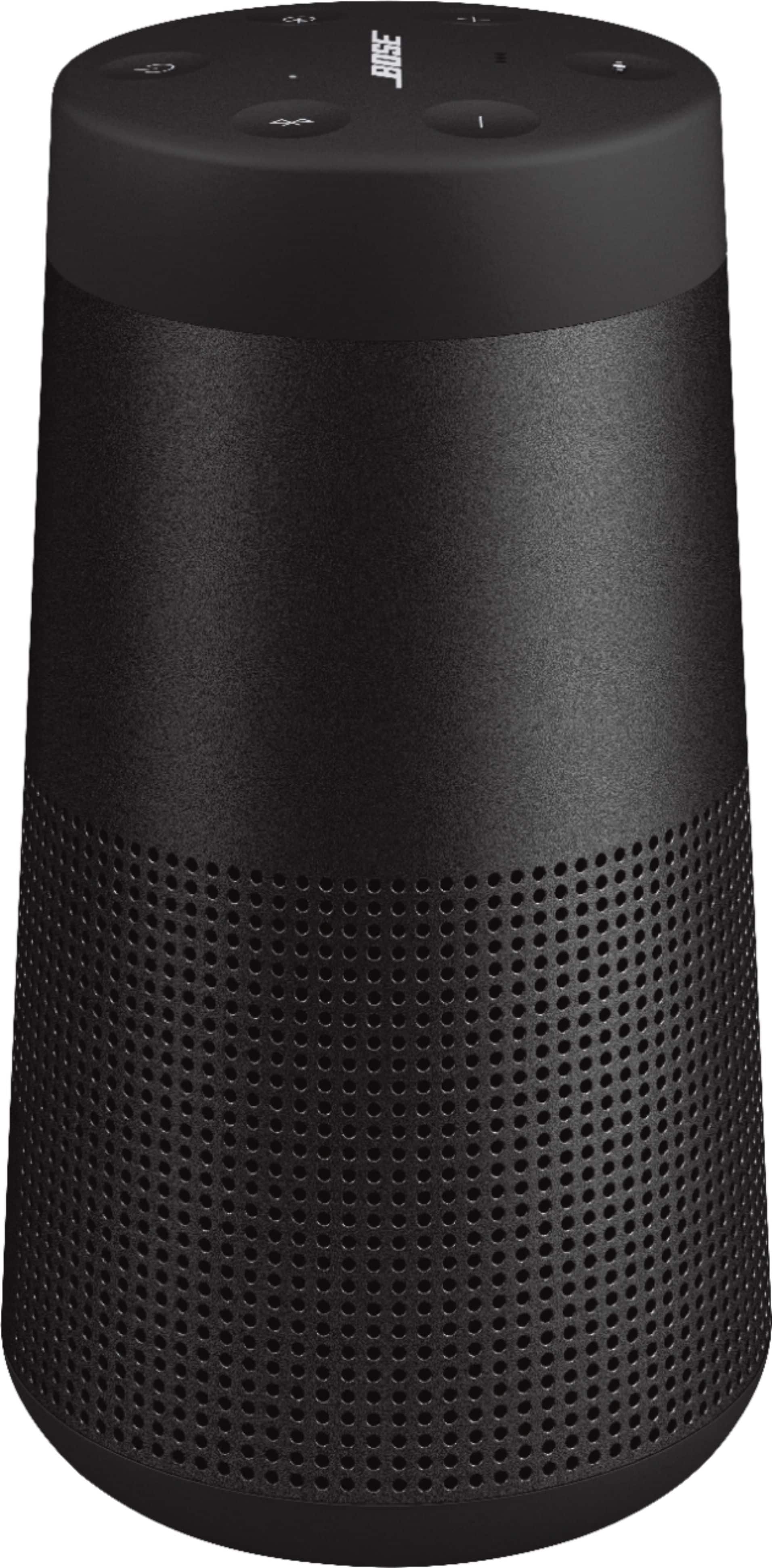 Bose - SoundLink Revolve II Portable Bluetooth Speaker - Triple Black - Front_Zoom