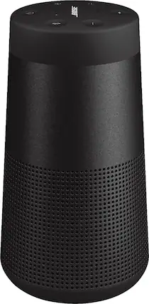 Front. Bose - SoundLink Revolve II Portable Bluetooth Speaker - Triple Black.
