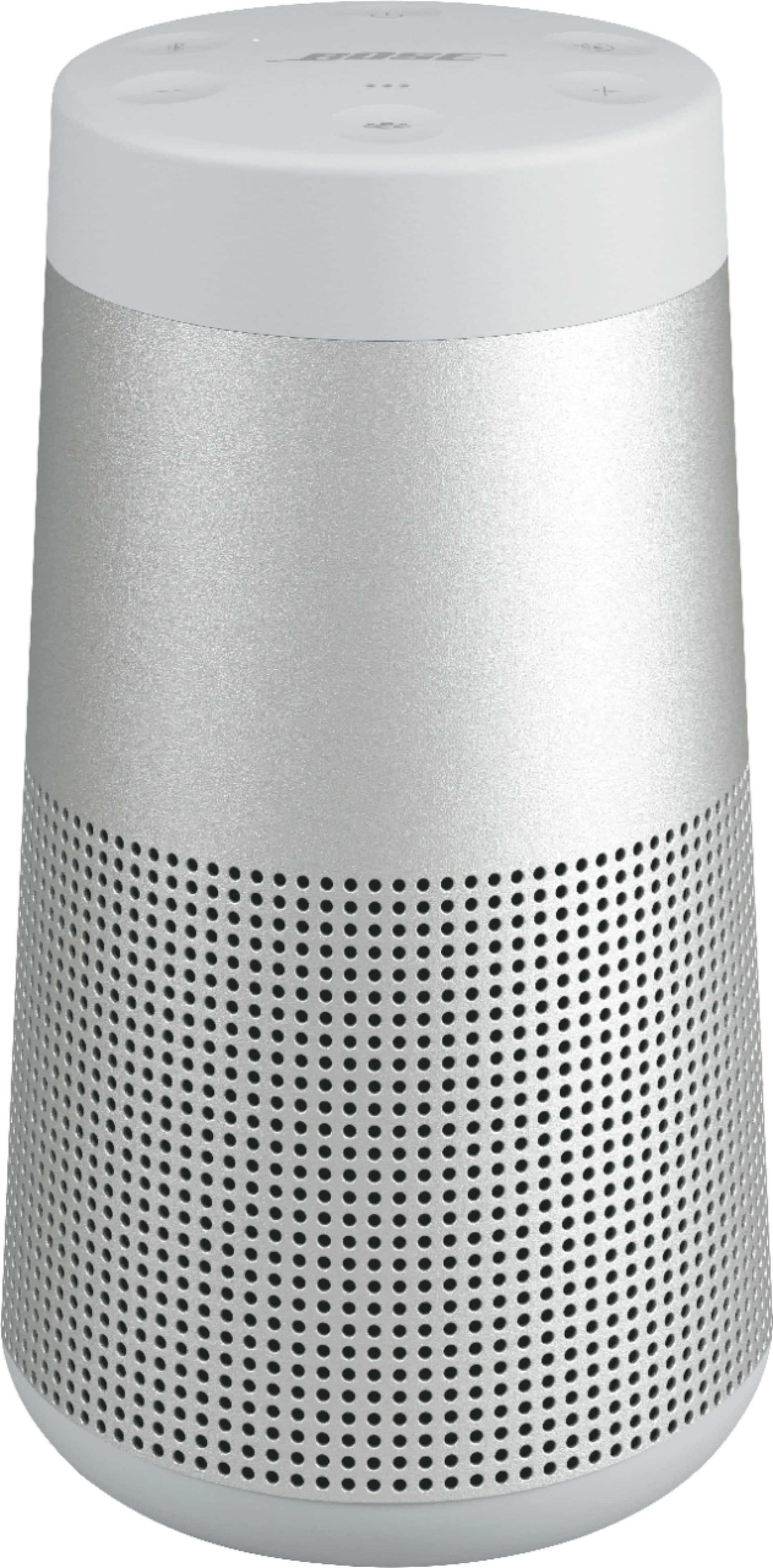 Bose - SoundLink Revolve II Portable Bluetooth Speaker - Luxe Silver - Front_Zoom