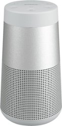 Bose - SoundLink Revolve II Portable Bluetooth Speaker - Luxe Silver - Front_Zoom