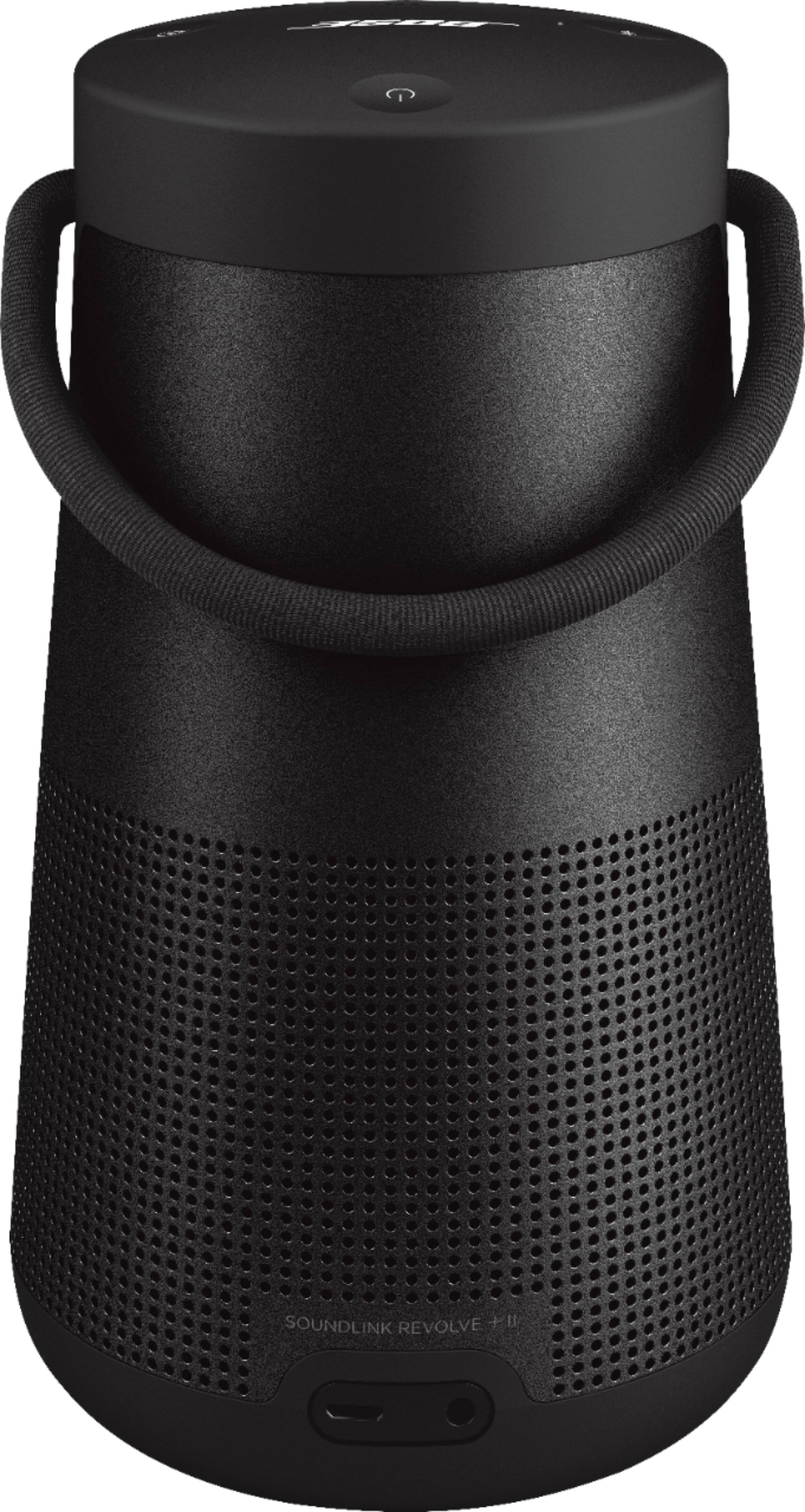 Angle. Bose - SoundLink Revolve+ II Portable Bluetooth Speaker - Triple Black.