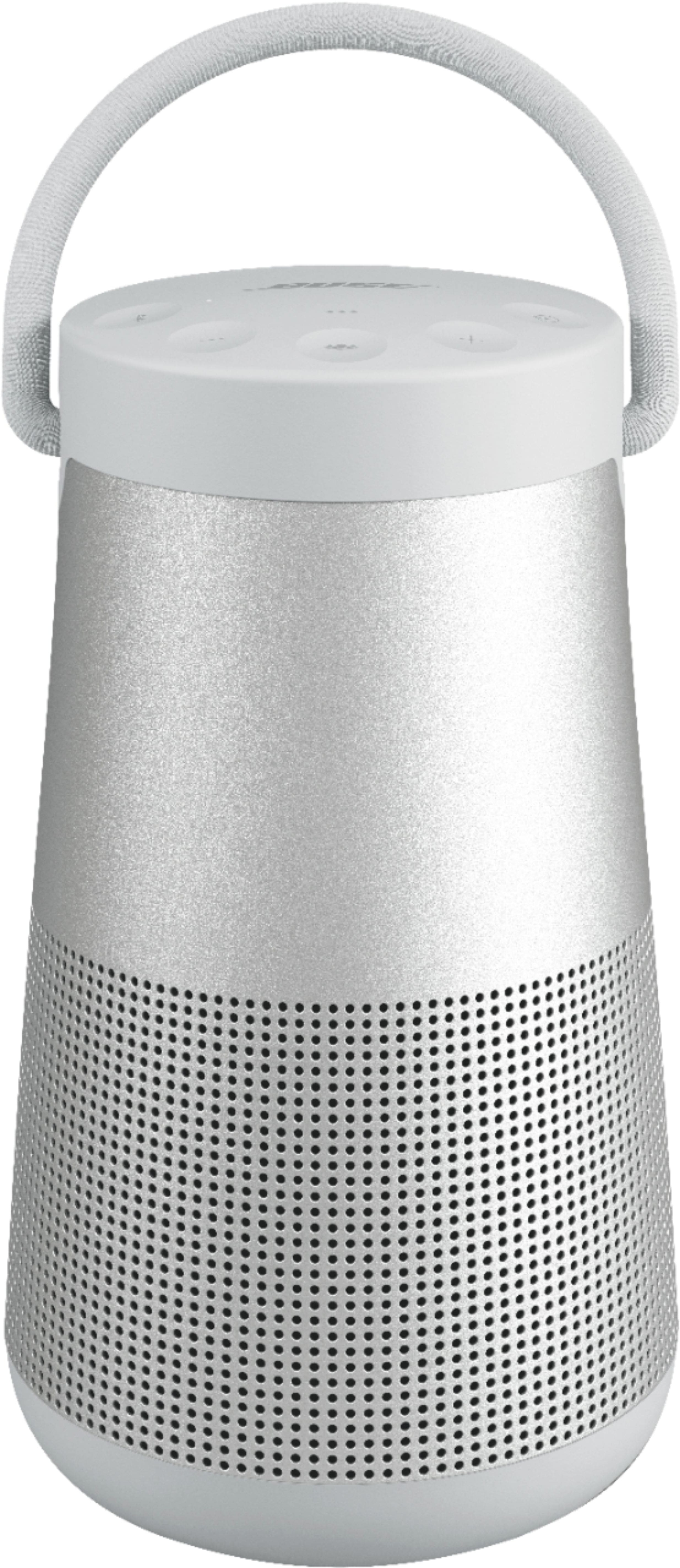 Bose - SoundLink Revolve+ II Portable Bluetooth Speaker - Luxe Silver - Front_Zoom