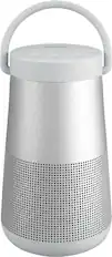Front. Bose - SoundLink Revolve+ II Portable Bluetooth Speaker - Luxe Silver.