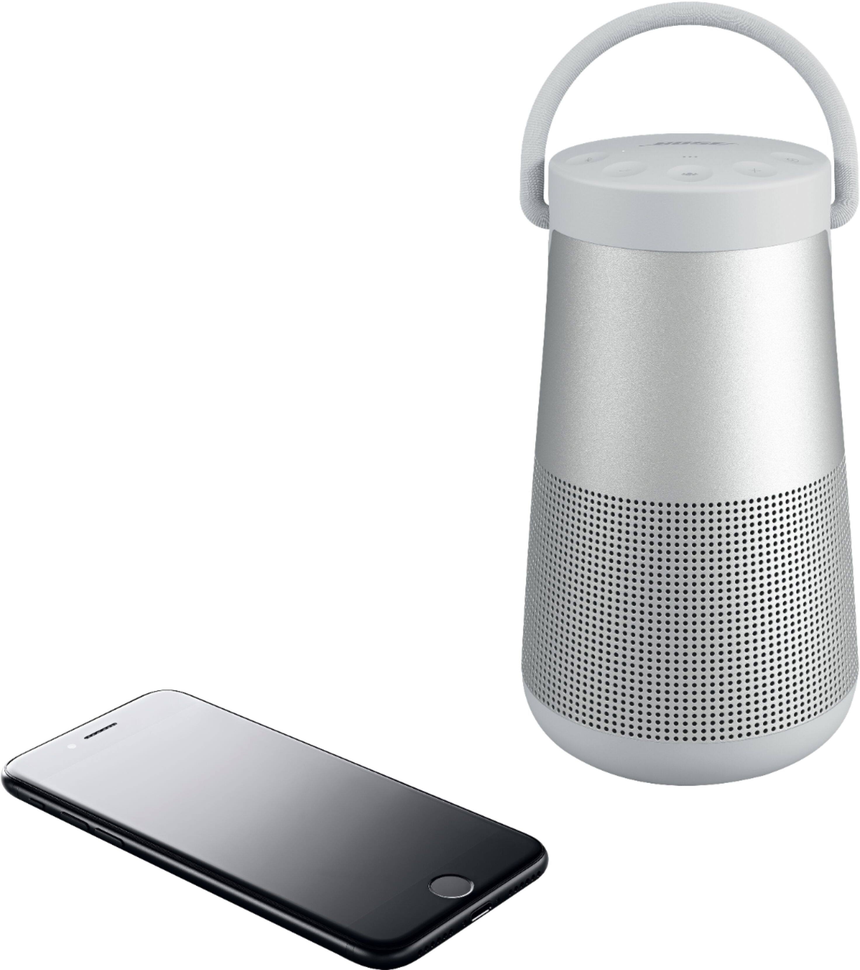 Alt View 15. Bose - SoundLink Revolve+ II Portable Bluetooth Speaker - Luxe Silver.