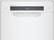 Alt View 23. Bosch - 300 Series 18" Front Control Smart Built-In Dishwasher with 3rd Rack and 46 dBA - White.