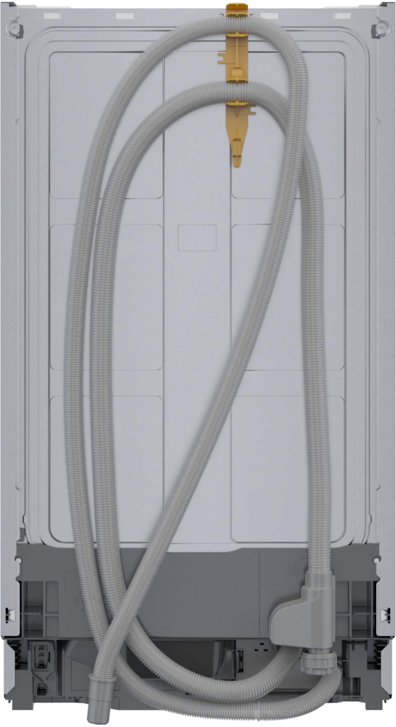 Alt View 14. Bosch - 300 Series 18" Front Control Smart Built-In Dishwasher with 3rd Rack and 46 dBA - White.