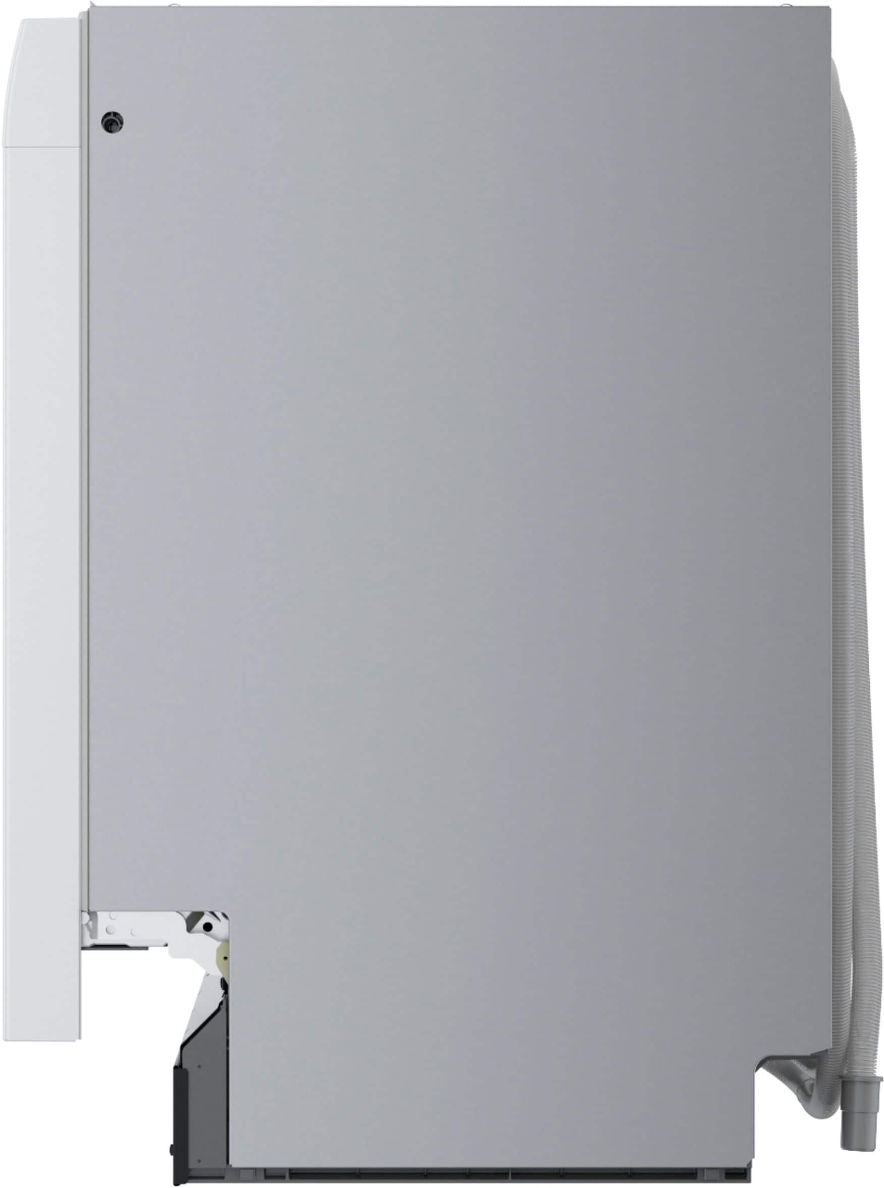 Alt View 26. Bosch - 300 Series 18" Front Control Smart Built-In Dishwasher with 3rd Rack and 46 dBA - White.