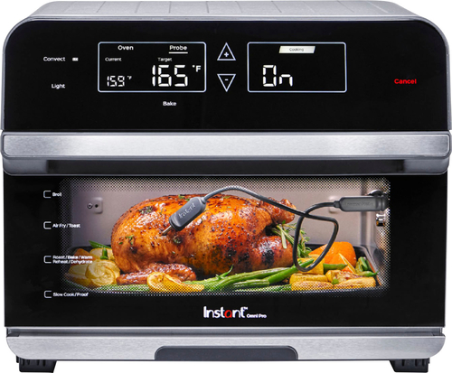 Pizza Countertop Toaster Oven 6 Slice Convection Ovens with 77 Recipes 5 Accessories 14 Presets for Bake KITCHER 26.5QT Air Fryer Oven Roast,Toast Air Fry Dehydrate Stainless Steel Silver 