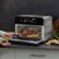 Alt View Zoom 14. Instant Pot - Omni Pro 14-in-1 Air Fryer Toaster Oven Combo 18L - Black - Silver.