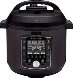 Instant Pot - 6qt Pro Electric Pressure Cooker - Black - Angle_Zoom