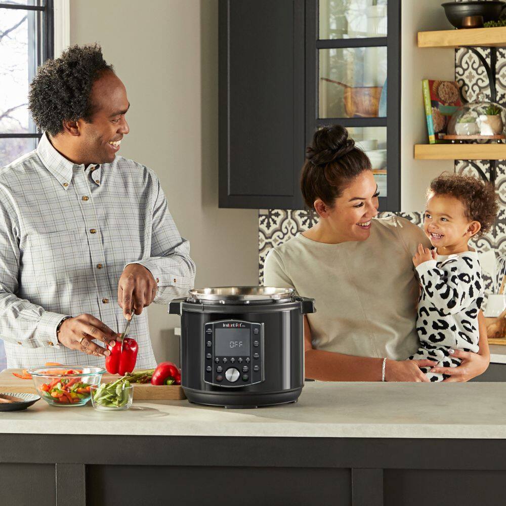 Instant Pot 6qt Pro Electric Pressure Cooker Silver 112012301 Best Buy