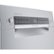 Alt View Zoom 15. Bosch - 300 Series 18" Front Control Smart Built-In Dishwasher with 3rd Rack and 46 dBA - Silver.