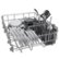 Alt View Zoom 18. Bosch - 300 Series 18" Front Control Smart Built-In Dishwasher with 3rd Rack and 46 dBA - Silver.