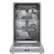 Alt View Zoom 12. Bosch - 800 Series 18" Top Control Smart Built-In Dishwasher with 3rd Rack and 44 dBA - Silver.